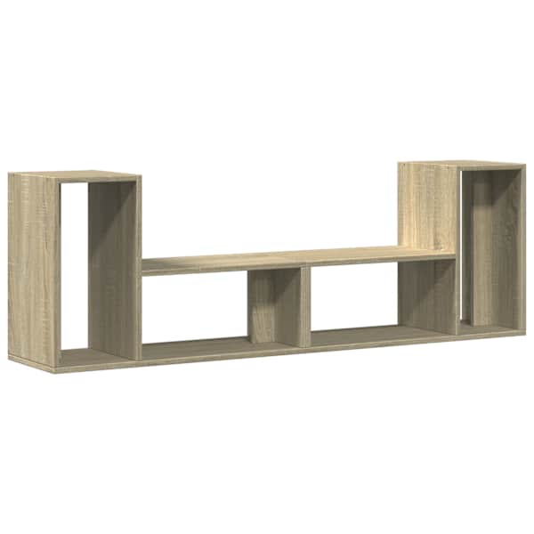 vidaXL telerikapid 2 tk, Sonoma tamm, 75x30x50 cm, tehispuit