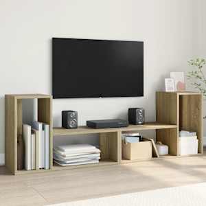 TV skříňky 2 ks dub sonoma 75 x 30 x 50 cm kompozitní dřevo - obrázek 1