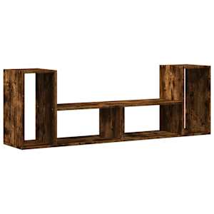TV skříňky 2 ks kouřový dub 75 x 30 x 50 cm kompozitní dřevo - obrázek 6