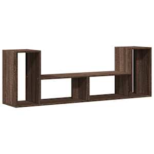TV skříňky 2 ks hnědý dub 75 x 30 x 50 cm kompozitní dřevo - obrázek 6