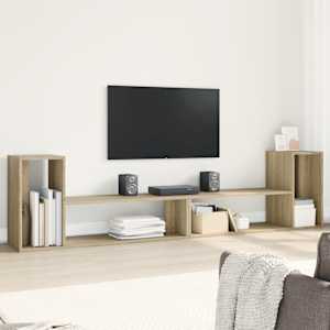 TV skříňky 2 ks dub sonoma 100 x 30 x 50 cm kompozitní dřevo - obrázek 1