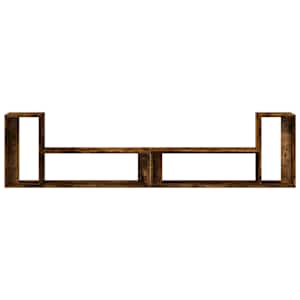 TV skříňky 2 ks kouřový dub 100 x 30 x 50 cm kompozitní dřevo - obrázek 5