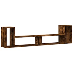 TV skříňky 2 ks kouřový dub 100 x 30 x 50 cm kompozitní dřevo - obrázek 6