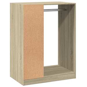 Šatní skříň dub sonoma 77 x 48 x 102 cm kompozitní dřevo - obrázek 7
