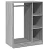 vidaXL riidekapp, hall Sonoma tamm, 77 x 48 x 102 cm, tehispuit