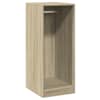 vidaXL riidekapp, Sonoma tamm, 48x41x102 cm, tehispuit