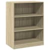 vidaXL riidekapp, Sonoma tamm, 77 x 48 x 102 cm, tehispuit