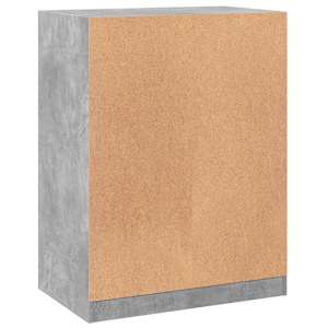 Šatní skříň betonově šedá 77 x 48 x 102 cm kompozitní dřevo - obrázek 7