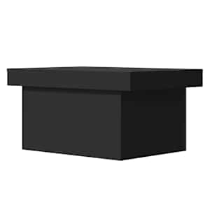 Konferenční stolek černý 80 x 55 x 40 cm kompozitní dřevo - obrázek 7