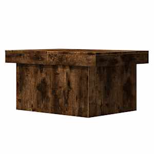 Konferenční stolek kouřový dub 80 x 55 x 40 cm kompozitní dřevo - obrázek 7