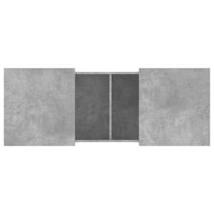 Konferenční stolek betonově šedý 100x55x40 cm kompozitní dřevo - obrázek 8