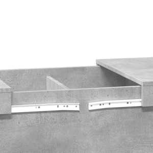 Konferenční stolek betonově šedý 100x55x40 cm kompozitní dřevo - obrázek 10