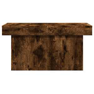 Konferenční stolek kouřový dub 100x55x40 cm kompozitní dřevo - obrázek 5