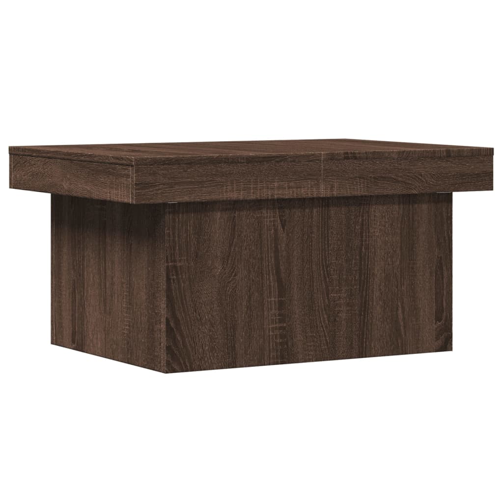 vidaXL Konferenční stolek hnědý dub 100 x 55 x 40 cm kompozitní dřevo