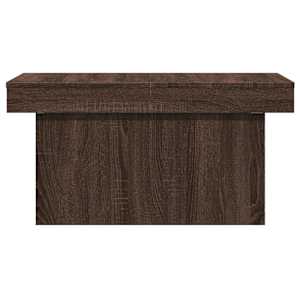 Konferenční stolek hnědý dub 100 x 55 x 40 cm kompozitní dřevo - obrázek 5