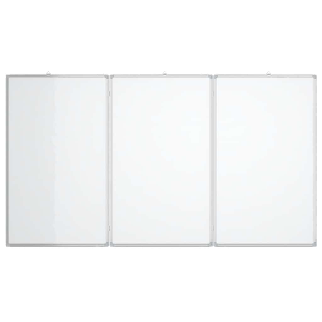 vidaXL összecsukható alumínium mágnestábla 120x100x1,7 cm