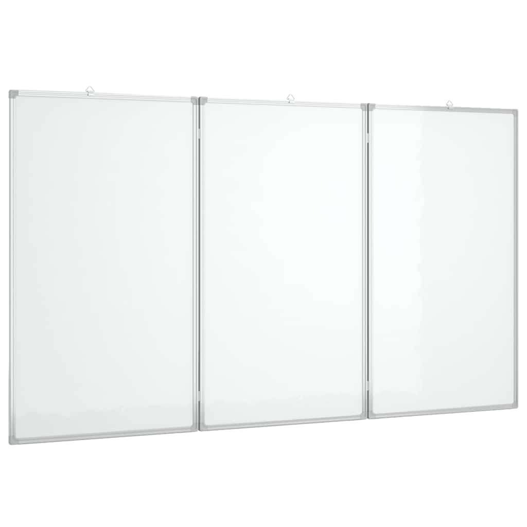 vidaXL Magnetická tabule rozkládací 150 x 100 x 1,7 cm hliník