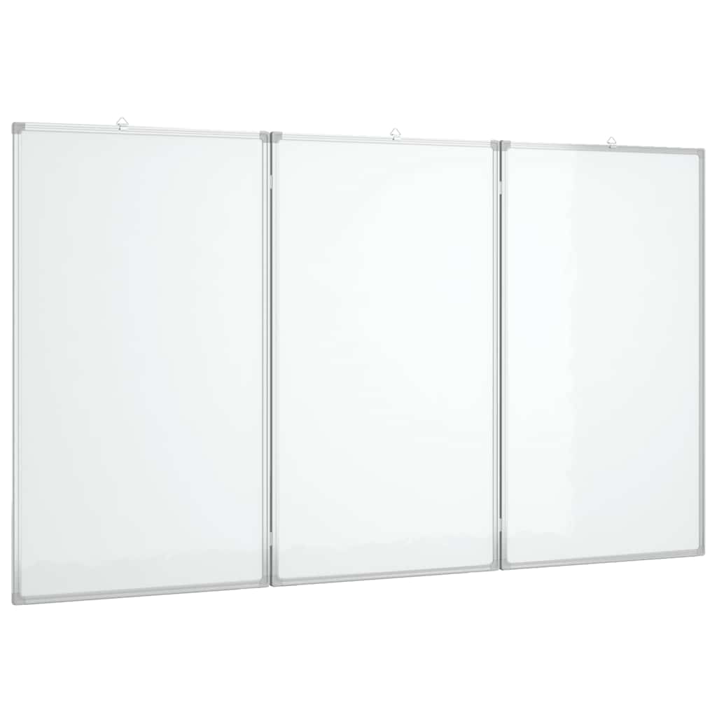 vidaXL Magnetická tabule rozkládací 180 x 80 x 1,7 cm hliník