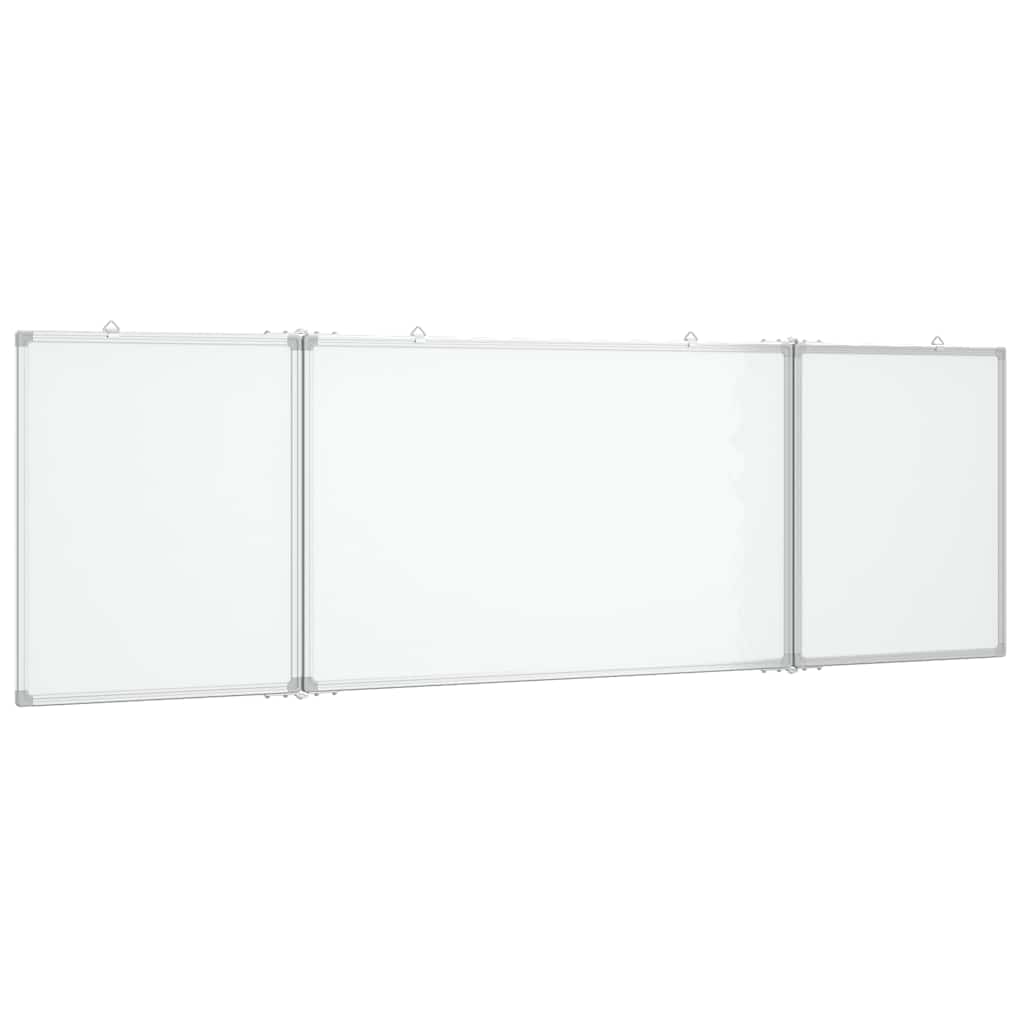 vidaXL Magnetická tabule rozkládací 160 x 60 x 1,7 cm hliník
