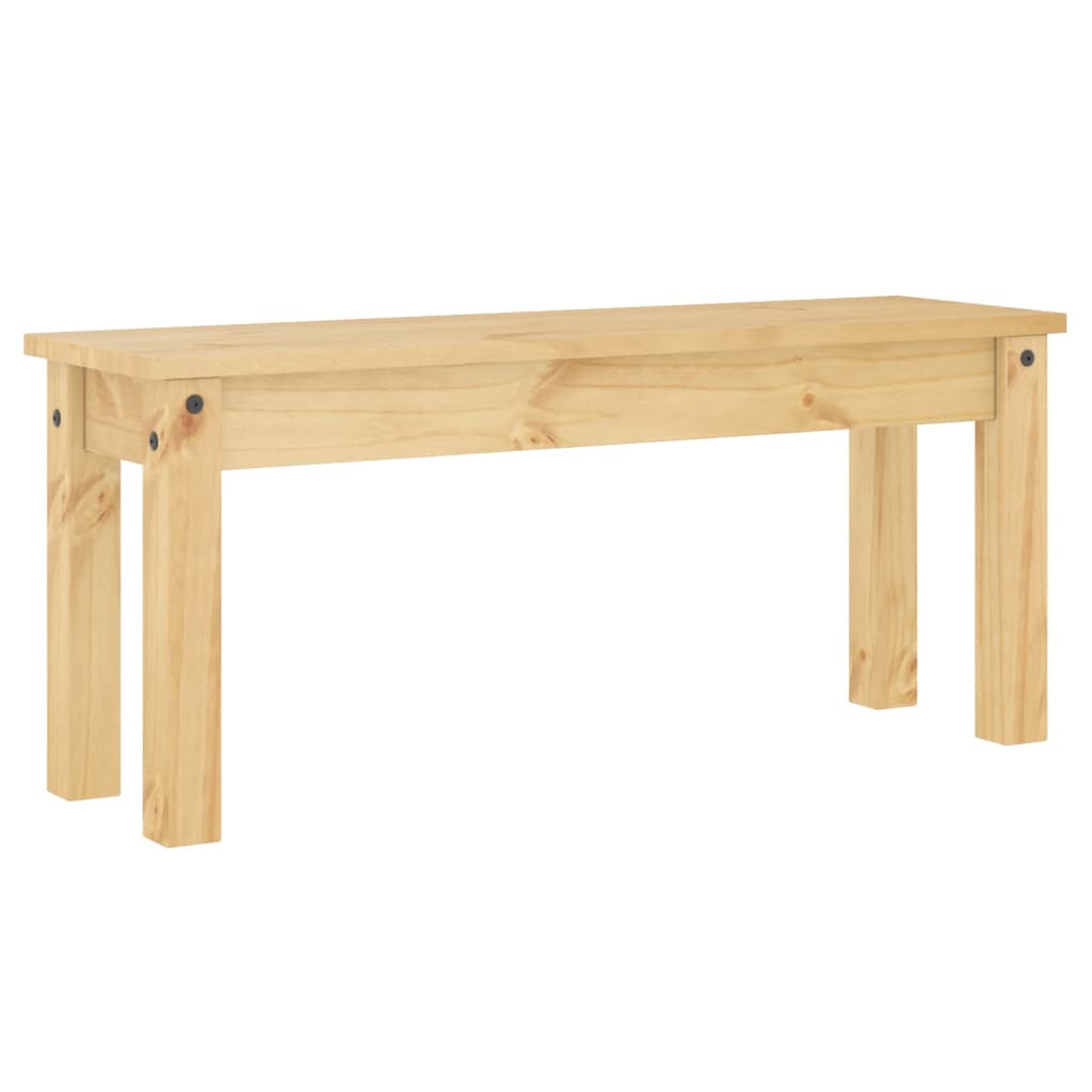 vidaXL Jídelní lavice Panama 105 x 30 x 45 cm masivní borové dřevo