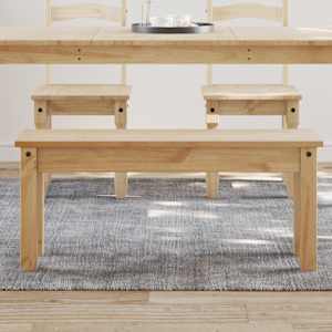 Jedilna klop PANAMA 105x30x45 cm trdna borovina