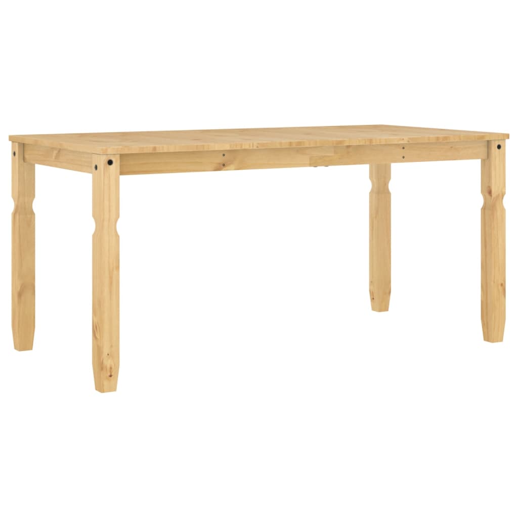 vidaXL Jídelní stůl Corona 160 x 80 x 75 cm masivní borové dřevo
