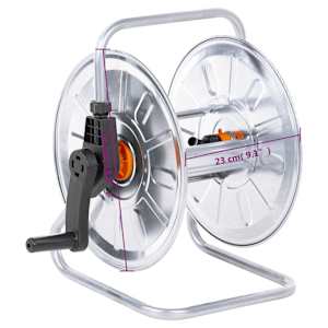 Nástěnný hadicový naviják pro 50 m 1/2" hadice ocel - obrázek 10