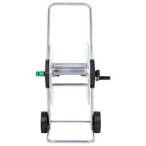 Vozík s hadicovým navijákem pro 60 m 1/2" hadice ocel - obrázek 3