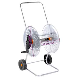 Vozík s hadicovým navijákem pro 80 m 1/2" nebo 50 m 3/4" ocel - obrázek 10