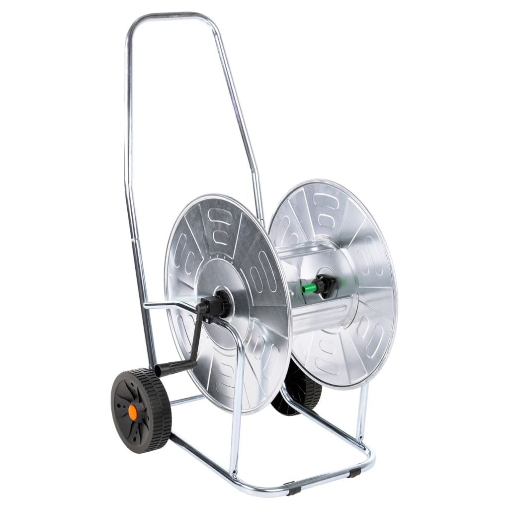 vidaXL Vozík s hadicovým bubnom pre 80 m 3/4" hadicu oceľ