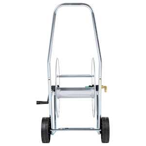 Vozík s hadicovým navijákem pro 80 m 3/4" hadice ocel - obrázek 5