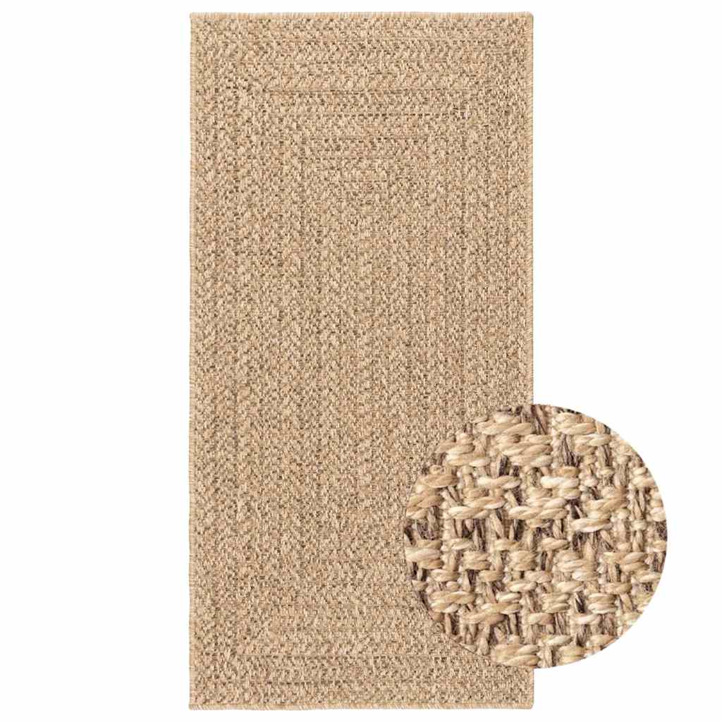 vidaXL Koberec ZIZUR 60 x 110 cm jutový vzhled interiér i exteriér