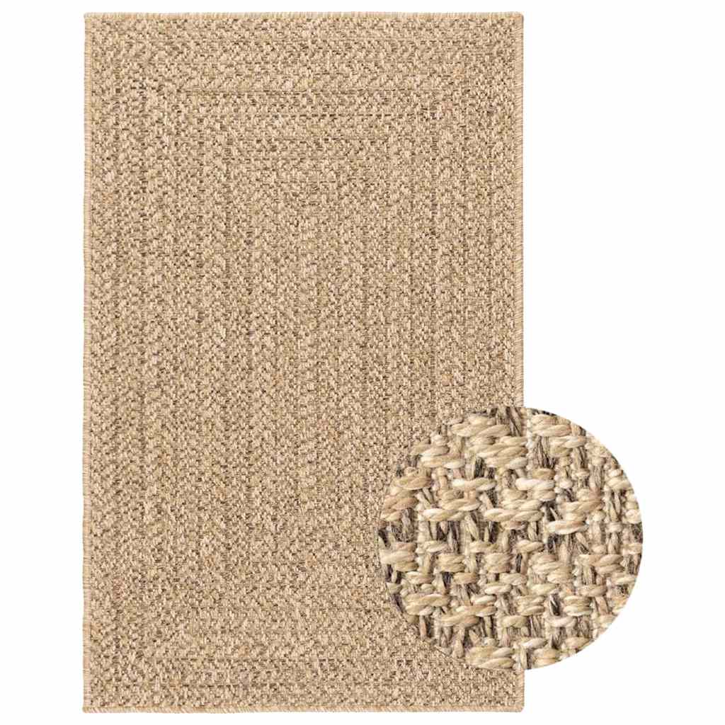 vidaXL Koberec ZIZUR 240 x 340 cm jutový vzhled interiér i exteriér