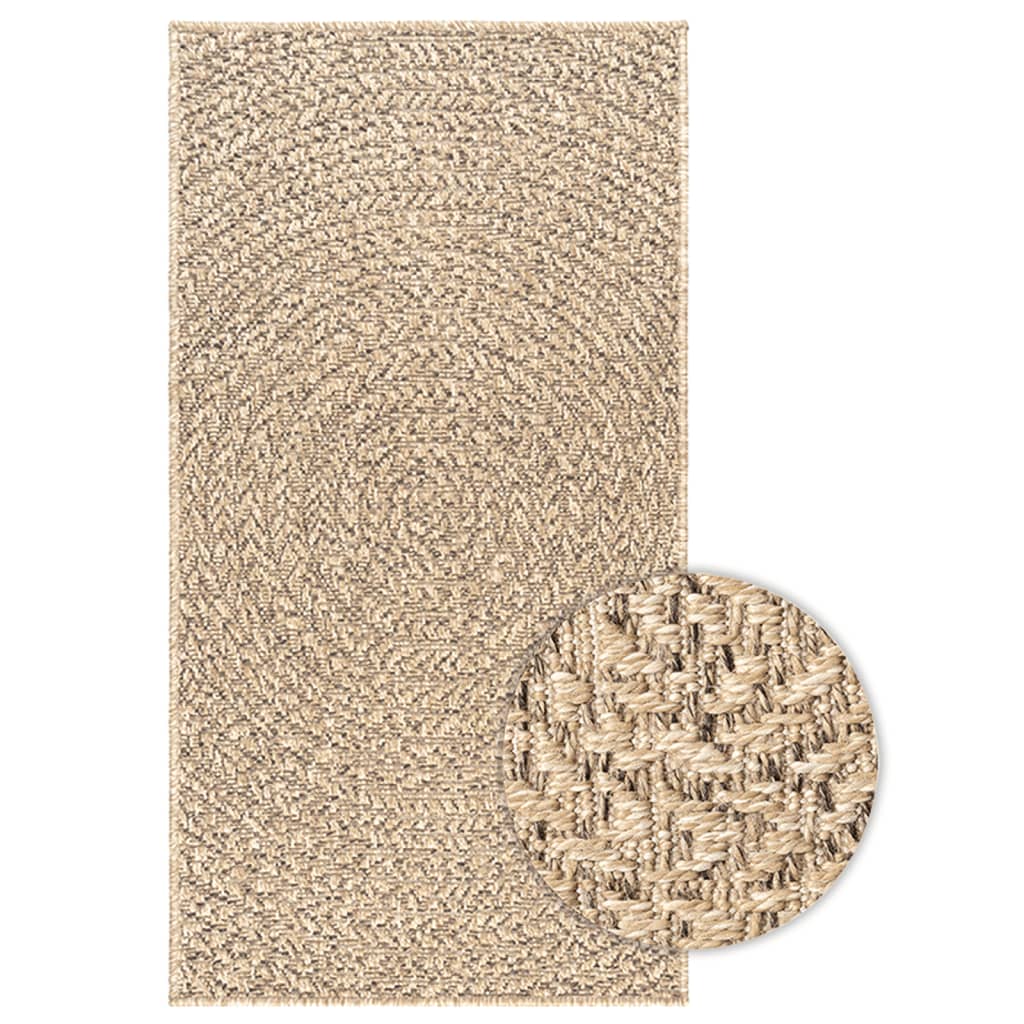 vidaXL Koberec ZIZUR 60 x 110 cm jutový vzhled interiér i exteriér