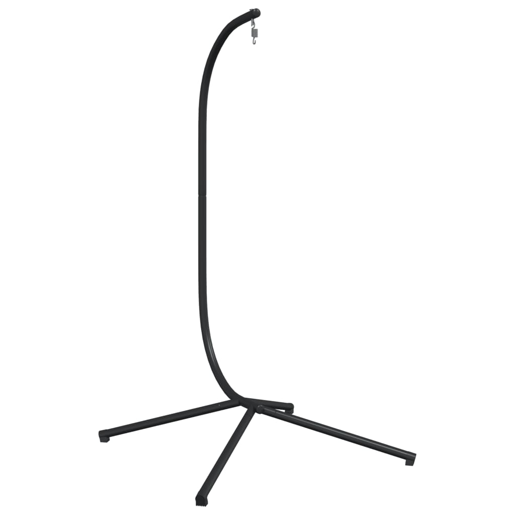 VidaXL Hanging Egg Chair Stand Black Steel