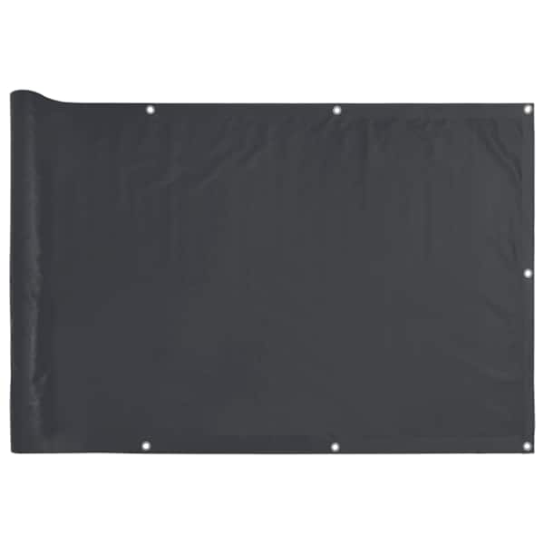 vidaXL r&otilde;du privaatsuskate, antratsiithall, 400x75 cm, PVC