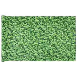 Balkonová zástěna rostlinný vzhled zelená 600 x 75 cm PVC - obrázek 2