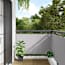  vidaXL szürke PVC belátás elleni erkélyparaván 600x90 cm termék 2. képe