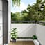  vidaXL fehér PVC belátás elleni erkélyparaván 1000x90 cm termék 2. képe