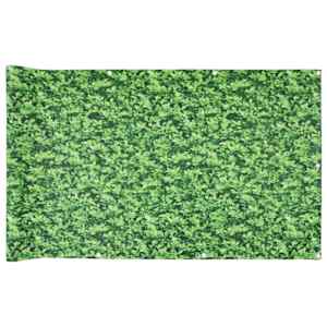 Balkonová zástěna rostlinný vzhled zelená 500 x 90 cm PVC - obrázek 2