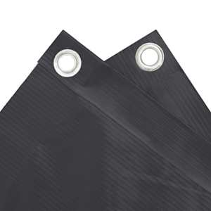Balkonová zástěna antracitová 300 x 120 cm PVC - obrázek 4