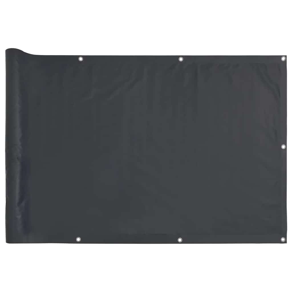 vidaXL Balkonová zástěna antracitová 700 x 120 cm PVC