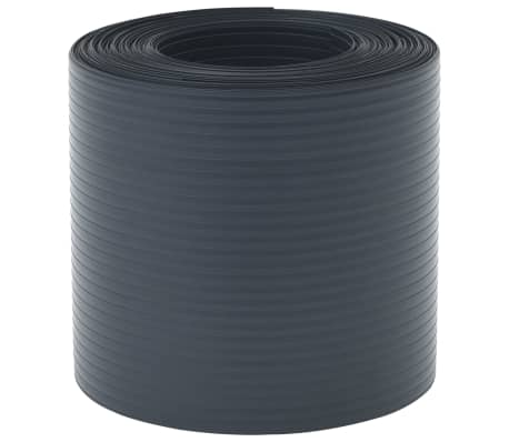 vidaXL Sichtschutzstreifen 10 Stk. Schwarz 252,5x19 cm PVC