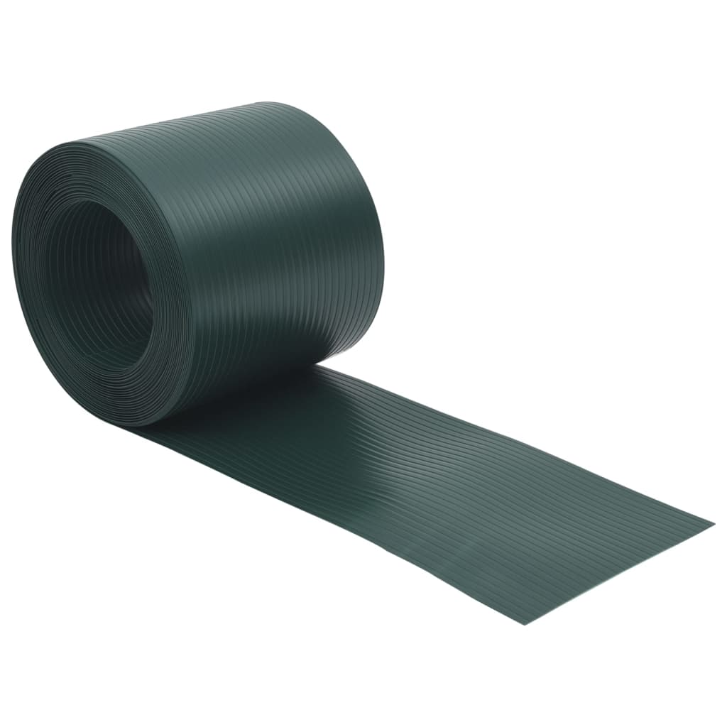 vidaXL Zahradní zástěny 10 ks zelené 252,5 x 19 cm PVC