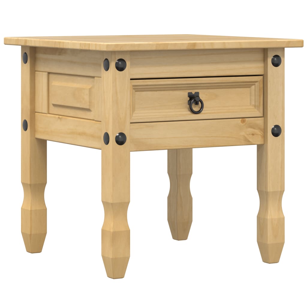 vidaXL Odkládací stolek Corona 50 x 50 x 50 cm masivní borové dřevo