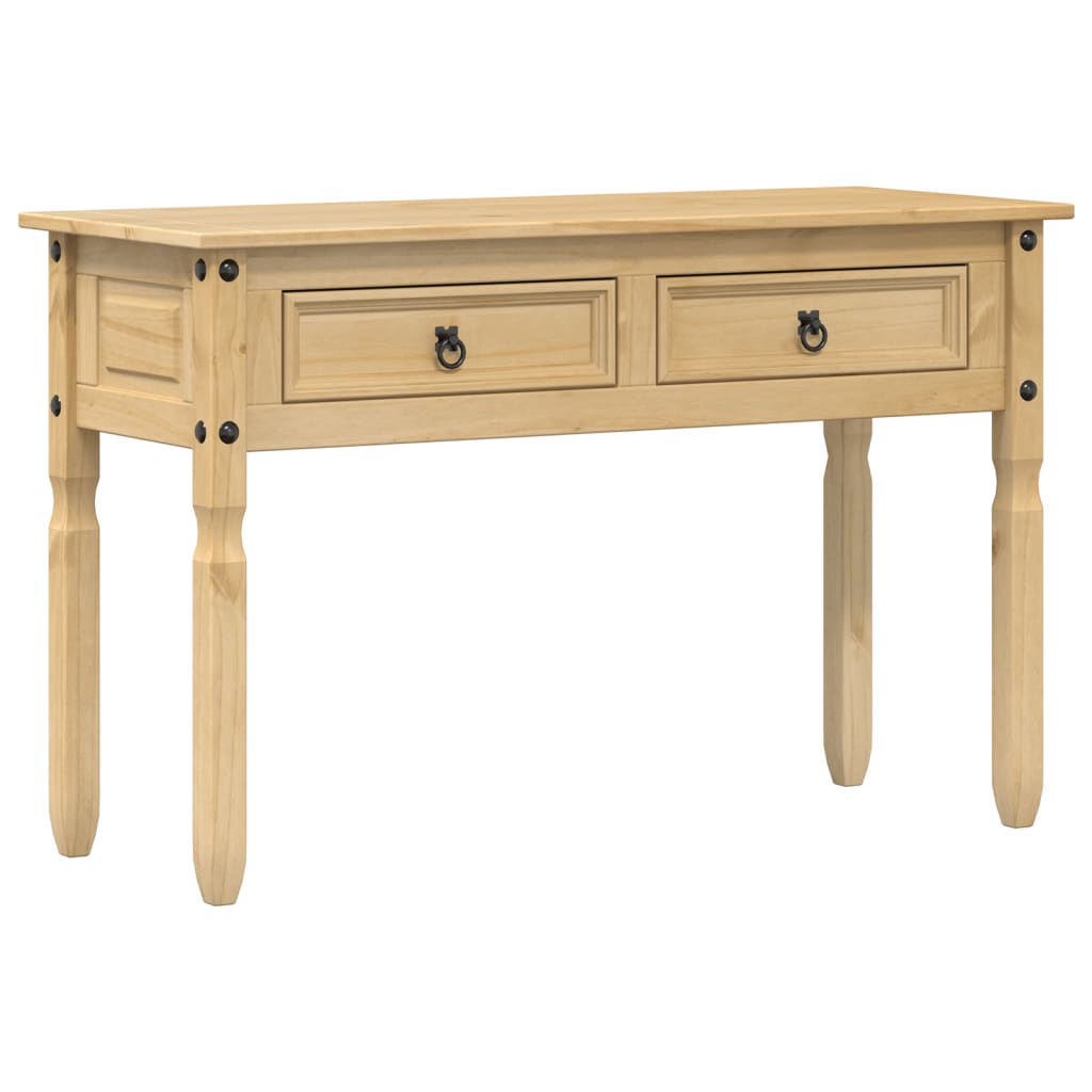 E-shop vidaXL Konzolový stolík Corona 115x46x73 cm borovicový masív
