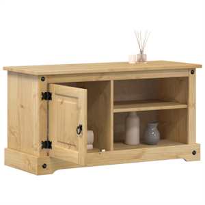 TV skříňka Corona 100 x 40 x 52 cm masivní borové dřevo