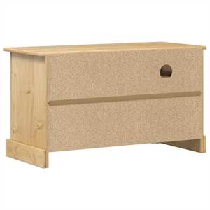 TV skříňka Corona 100 x 45 x 58 cm masivní borové dřevo - obrázek 6