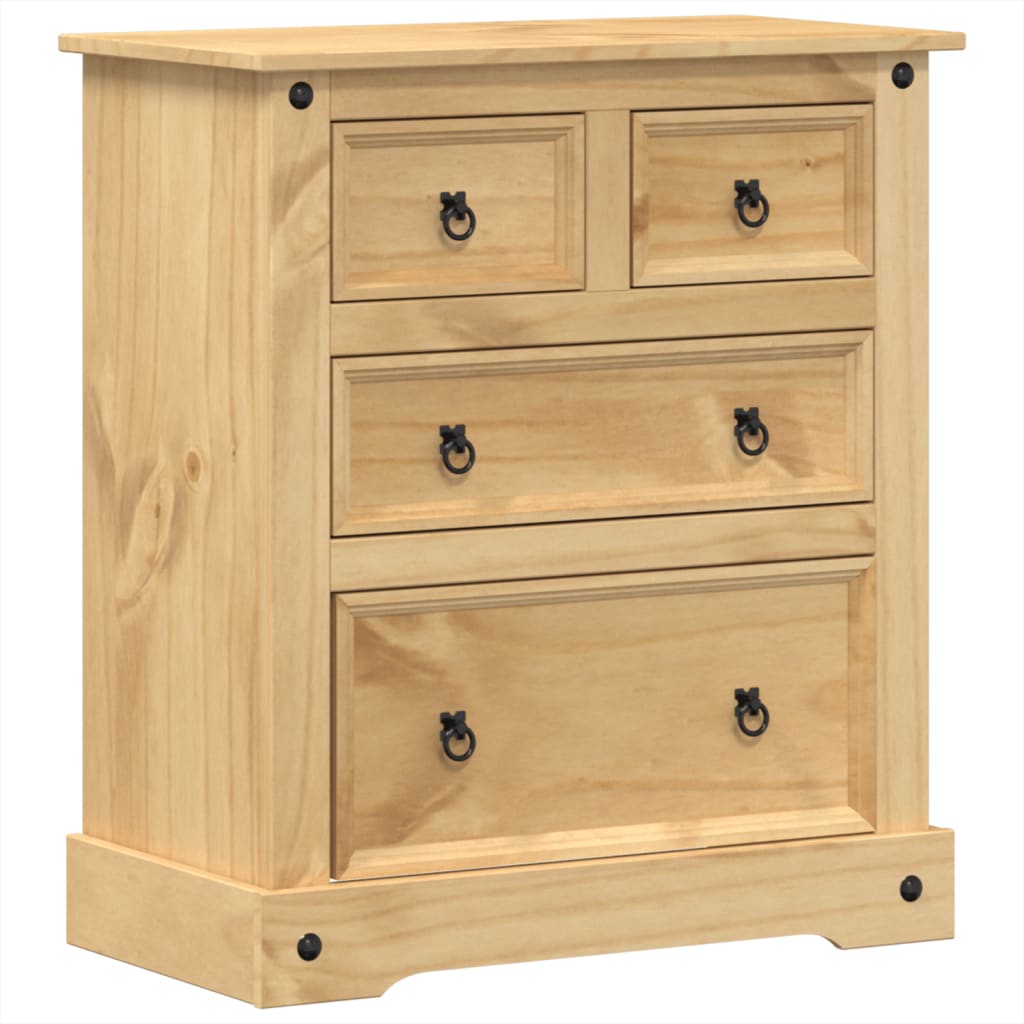 vidaXL Komoda Corona 80 x 43 x 91 cm masivní borové dřevo