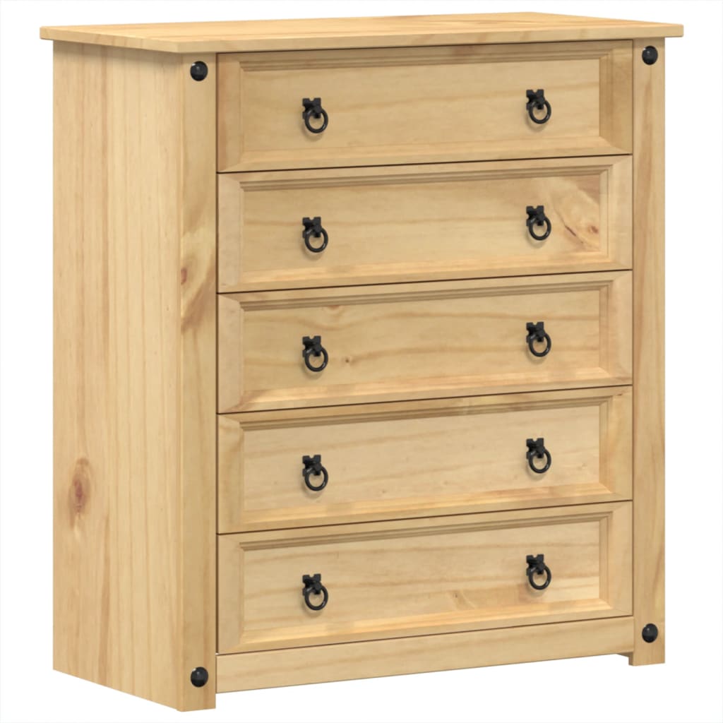vidaXL Komoda Corona 80 x 40 x 89 cm masivní borové dřevo